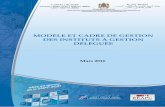 MODÈLE ET CADRE DE GESTION DES INSTITUTS … · projet de coopération Maroc-Canada «Réforme de l’Éducation par le biais de l’Approche Par ... RH Ressources humaines RM Ressources