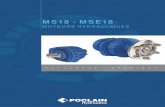 MS18 - MSE18 - poclain-hydraulics.com · 08/06/2016 3 SOMMAIRE Hydrobase et Options Freinage Moteur palier Moteur roue distributions Modularité et Code commercial POCLAIN HYDRAULICS