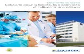 Bâtiments de Santé Solutions pour la fiabilité, la ... · NF EN 60947-6-1 • Système de coupure optimisé ... Européenne concernant l’engagement à respecter les limites d’efficacité