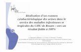 Réalisation d’un examen cytobactériologique des urines ... · JNI 2006 3 Définitions ECBU non interprétables flore polymicrobienne ( 2 ou plusieurs sortes de colonies
