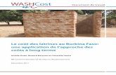 Le coût des latrines au Burkina Faso: coûts à long terme · 2.4 Modalités de calcul du ... L’un des objectifs du projet WASHCost est de ... L’assainissement n’est pas seulement
