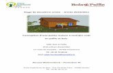 Etude de coût d’une petite maison en bois et paille (.pdf) · construction de maison en paille, une des constructions les plus écologiques et économique en auto-construction.