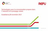 Technologies pour la consommation propore dans l …marokko.ahk.de/fileadmin/ahk_marokko/2017/Events/Presentation... · Technologies pour la consommation propore dans l´industrie