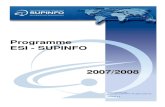 Programme ESI - SUPINFO 2007/2008 .La programmation du microprocesseur : lâ€™assembleur niveau 1