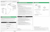 Guide d'installation de la boîte de dérivation Conext … · 2016-10-17 · • Sélection et utilisation d'un équipement de protection individuelle (EPI). ... de respecter pendant