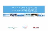 Bilan sur la qualité radiologique des eaux du roBinet …solidarites-sante.gouv.fr/IMG/pdf/bilrad09-2.pdf · 2015-10-28 · une activité alpha globale supérieure à 0,1 Bq/L ...