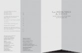 LES MÉMOIRES DE SATAN Les MÉMOIRES de SATAN · Impression : Decombat (63) Dépôt légal : septembre 2005 ISBN : 2-913741-33-9 Ouvrage publié avec le soutien financier du Conseil