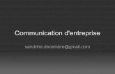 Cours Communication Entreprise - belfort.cci.fr · Plan du cours 1.Objectifs de la communication. 2.Public visé. Objet. 3.Les tehnniques de communication. ... (sportif, culturel,