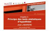 Chapitre 3 : Principe des tests statistiques d’hypothèseunf3s.cerimes.fr/media/paces/Grenoble_1112/labarere_jose/labarere... · Plan I. Introduction : utilité des tests statistiques