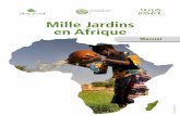 Mille Jardins en Afrique - L'éducation relative à l'éco ... · Côte d’Ivoire, Égypte, Éthiopie, Guinée Bissau, ... ce qui menacera les récoltes et le bien-être ... (par