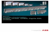 Catalogue principal Produits d'automation AC500, … · Haute vitesse, très grande mémoire, système de gestion des fichiers performant, fonction de visualisation Web et diverses