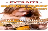 GUITAR-QUIZZ DEBUTANTS - EXTRAITS - Apprendre la .Guitar-Quizz niveau d©butant - extraits - 16 questions