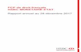 FCP de droit français HSBC MONETAIRE ETAT · Société de Gestion : HSBC Global Asset Management (France) ... monétaire et d’une gestion active du risque de taux d’intérêt.
