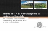 Thème 1B TP 6: le recyclage de la croûte continentalesvt-dalaine.fr/svt/IMG/pdf/TS_1B_TP_6_recyclage_de_la_croute_ocean... · Calcul du réajustement isostatique suite à l’érosion