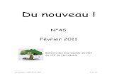 Du nouveau - lewebpedagogique.comlewebpedagogique.com/blogcdinoiretable/files/2011/03/Du-nouveau-45... · Du nouveau ! n°45 Février 2011 3 sur 14 ... anglais 2nde bac pro agricole,