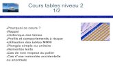Cours tables niveau 2 1/2 - dellecplongee.fr€¦ · Utilisation des tables MN90 ! Plongée simple ou unitaire ! ... Maximum de deux plongées par jour ! Vitesse de remontée jusqu'au