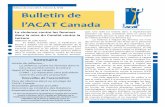 Bulletin de l'ACAT-Canada · dans la loi autorisant un violeur à épouser sa victi-me pour échapper aux poursuites – par exemple au Liban, en Malaisie, au Venezuela ou encore