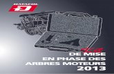 DE MISE EN PHASE DES ARBRES MOTEURS 2013 - … · Kit de mise en phase des arbres moteur pour moteur FIAT - ALFA ROMEO ... F4R 700/701/730/740/741/744/780: Clio - Clio sport - Mégane