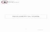REGLEMENT DE VOIRIE - grandquevilly.fr docs/reglement-de-voirie... · voirie pouvant entraîner la poursuite de leurs auteurs conformément à l’article R.116-2 du code de la voirie