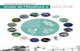 SECTION DE BIOLOGIE Guide de l’étudiant-e 2017-2018biologie.unige.ch/fr/wp-content/uploads/sites/2/2012/02/GUIDE-WEB... · Bachelor!en!biologie!orientation!préhistoire! ... Département!de!botanique!et!biologie!végétale!