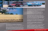 Common Rail · 2016-09-19 · et un maximum de cinq distributeurs hydrauliques. ... McCormick est une marque d’Argo Tractors S.p.A. via G. Matteotti, 7 | 42042 Fabbrico [RE] Italia