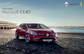 Nouvelle Renault CLIO · 2018-07-31 · Nouvelle Renault Clio R.S., ... 1.2 16V Energy TCe 90 Energy TCe 120 Energy TCe 120 EDC 1.6 Turbo 200 EDC 1.6 Turbo 220 EDC Energy dCi 75 Energy
