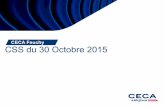 CECA Feuchy CSS du 30 Octobre 2015 - s3pi-artois.fr · Réalisation d’une modification process sur l’ utilisation d’ isopropanol en lavage dans ... Eau Rejets à la Scarpe ...