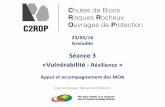 Séance 3 «Vulnérabilité - Résilience - Risknatrisknat.org/wp-content/uploads/2016/12/C2ROP_MOA_Seance3... · uelle génè e» (Soulet, 2007) En pratique = « fragilité, faiblesse