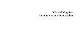 Stratégie internationale - dunod.com · Les approches « théoriques » du ... 1 Le business development international 17 Les grands axes du ... Les enjeux de l’aide au développement