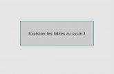 exploiter Les Fables Au Cycle 3 - Usep Garazi Baigorriusep.garazi.baigorri.free.fr/wp-content/uploads/Exploiter_les... · humour et citations dans Le Corbeau et le Renard de Turf.