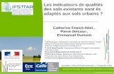 Les indicateurs de qualités des sols existants sont ilsactions-incitatives.ifsttar.fr/.../JEE_2013/...IndicateurSol_Neel.pdf · indicateurs en relation avec les fonctions du sol