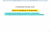 AUTOMATIQUE - Ecole Supérieure Africaine des TIC · asseu olivier automatique continue et numerique (niv. bac + 3) 5 chapitre ii : concepts fondamentaux des systemes