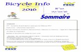 Bicycle Info 2016 - VC Villejust - Accueil · de René-Claude FERRE de l’AS Corbeil-Essonnes au VC Villejust ... 39 SEYNAVE Nicolas Team VéloTrainer S 5 17 40 JOUAS Christophe