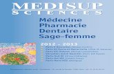 Médecine Pharmacie Dentaire Sage-femmeblog.ac-versailles.fr/terminalescientifiquemontesquieu/public/me... · précisément par rapport aux autres dans l’optique des concours ...