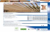 structure bois - sinbpla.fr · structure bois 2015 . fr Structure de toiture terrasse réalisée en Poutre en i HB 350 Caractéristiques Humidité du bois Sections disponibles
