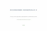 ECONOMIE GENERALE 2 - Welcome to UVT e-doc - …pf-mh.uvt.rnu.tn/468/1/ECONOMIE_GENERALE_2.pdf · Ce cours d’économie générale (2) est destiné aux étudiants du . deuxième