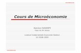 micro chap pteur 2007x - dphu.org · Cours de Microéconomie Samira OUKARFI Fsjes de Aîn Sebaa Licence fondamentale Economie Gestion S3 2008-2009 . . Deuxième partie. La théorie