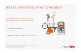 RESTAURATION DU PONT D’ANCENIS - cotita.fr · Julien DALLOT (SNCF), Christophe ACCART (ARTCAD) SNCF INFRA PROJETS SYSTÈME INGENIERIE – PSIG-OA ARTCAD RESTAURATION DU PONT D’ANCENIS