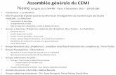 Assemblée générale du CEMI - SNFMI | Société ... Paris-2017-def... · • Amicale des jeunes internistes. ... •En se fondant sur les données figurant dans la grille. ... –Médecine