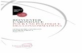 Projet 2012 – Contribution n°22 Réinventer l’abondancebase.socioeco.org/docs/rapport_consommation_-_terra_nova... · consensus sur la recherche d’une croissance assurant les