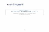 RAPPORT BUDGET PRIMITIF 2017 - colombes.fr€¦ · millions en 2016 ... budget de la ville et à augmenter la part des charges liées aux prestations de services ... le Supplément