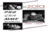 PRO GRA MME - Le Zola, Cinéma de Villeurbanne … · Dans le catalogue, les films du dispositif Ecole & Cinéma ... elle a le diable au corps et le visage poupin d'un ange. ... Vernet