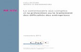 COLLECTION NOTE D’INFORMATION - Identificationtelechargement.cncc.fr/fichiers/5-30-ni_xiv_prevention_nov2012.pdf · 3.622 diligences du commissaire aux comptes..... 42 3.623 rapport