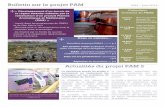 Bulletin sur le projet PAM N#3 / Juin 2014 - centraider.org · et du Plan Maroc Vert -Œuvrant pour le développement local et ... aménagement du territoire pour impliquer les étudiants