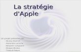 La stratégie d’Apple - d1n7iqsz6ob2ad.cloudfront.netd1n7iqsz6ob2ad.cloudfront.net/document/pdf/537ef8f4b1ba8.pdf · Analyse par la méthode SWOT (forces et faiblesse / Opportunités
