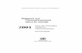 Rapport sur l’investissement dans le monde - UNCTADunctad.org/fr/docs/wir2001overview_fr.pdf · d’ordre général concernant le ... comme le montre le nouvel indice des entrées