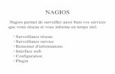 NAGIOS - Mathrice · NAGIOS Nagios permet de surveiller aussi bien vos services que votre réseau et vous informe en temps réel. Surveillance réseau