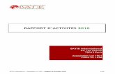 RAPPORT D’ACTIVITES 2010 - Accueil · du directeur de la coopérative Appui ... d’une vingtaine de projections-débats dans ... Rapport d’Activités 2010 7/29 stage.