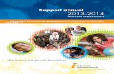 Rapport annuel 2013-2014 - Éducation Internationale: … · ... un stage ou un perfectionnement à ... soit une augmentation de plus de 50 % par rapport à l ... de la COOPÉRatIve