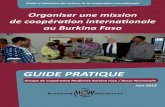 GUIDE PRATIQUE - BFC International · Guide Pratique Burkina Faso / Horizons Solidaires / Juin 2013 Guide Pratique Burkina Faso / Horizons Solidaires / Juin 2013 1- Déconcentration
